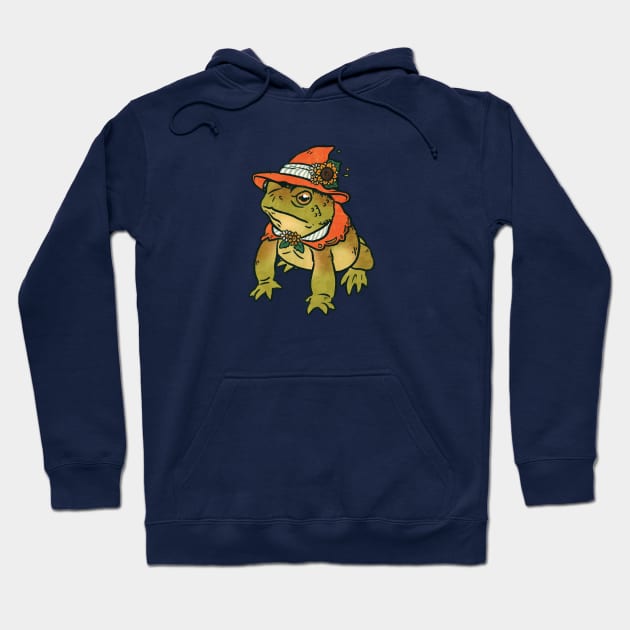 Magical Witch Toad Hoodie by Jessuh